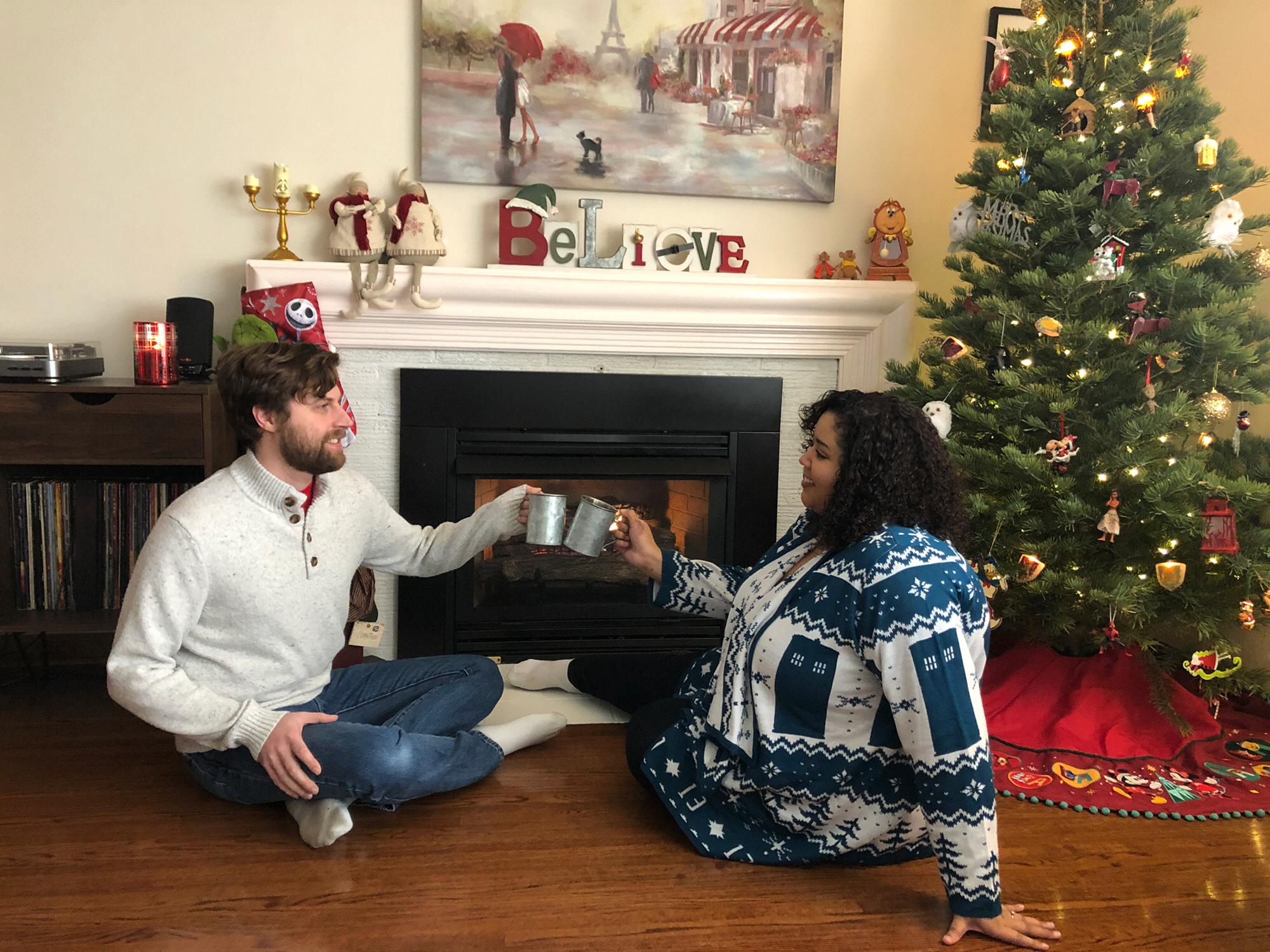 This was our first Christmas in our new home!