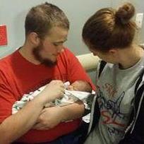 Our first time becoming an Aunt and Uncle together! We love you Lucina!