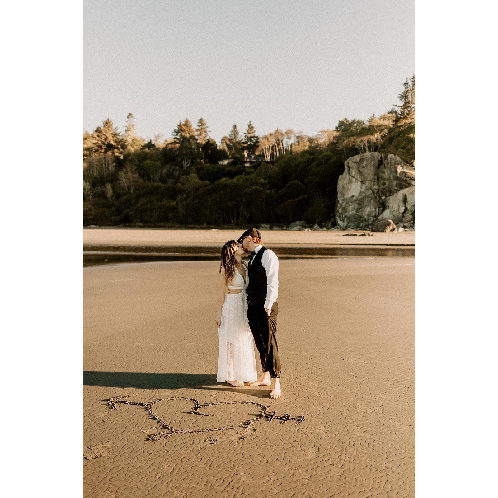 Moonstone Beach Engagement Photos