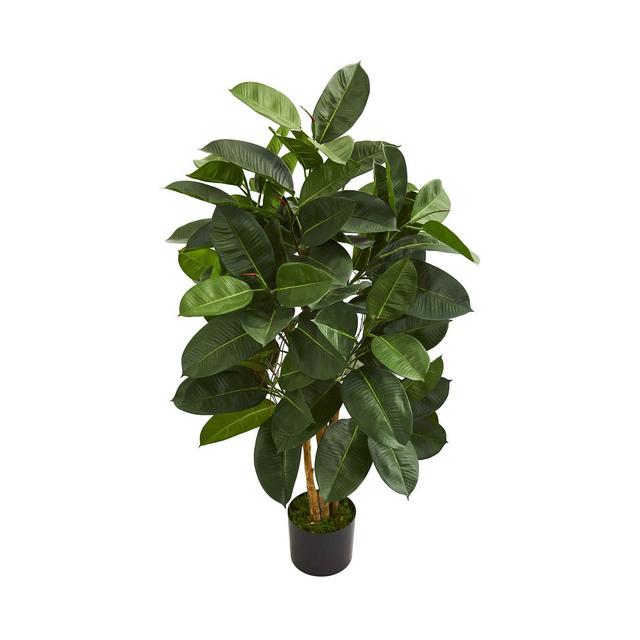 Nearly Natural 4' Oak Ficus Artificial Tree