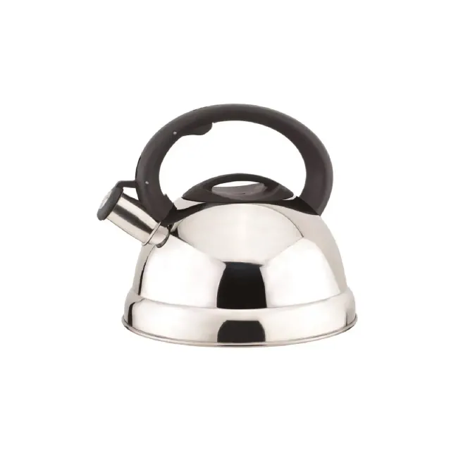 J&V TEXTILES Stainless Steel Whistling Tea Kettle, 3.0 Liter
