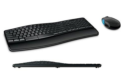 Microsoft Sculpt Comfort Desktop USB Port Keyboard and Mouse Combo (L3V-00003) (Renewed)