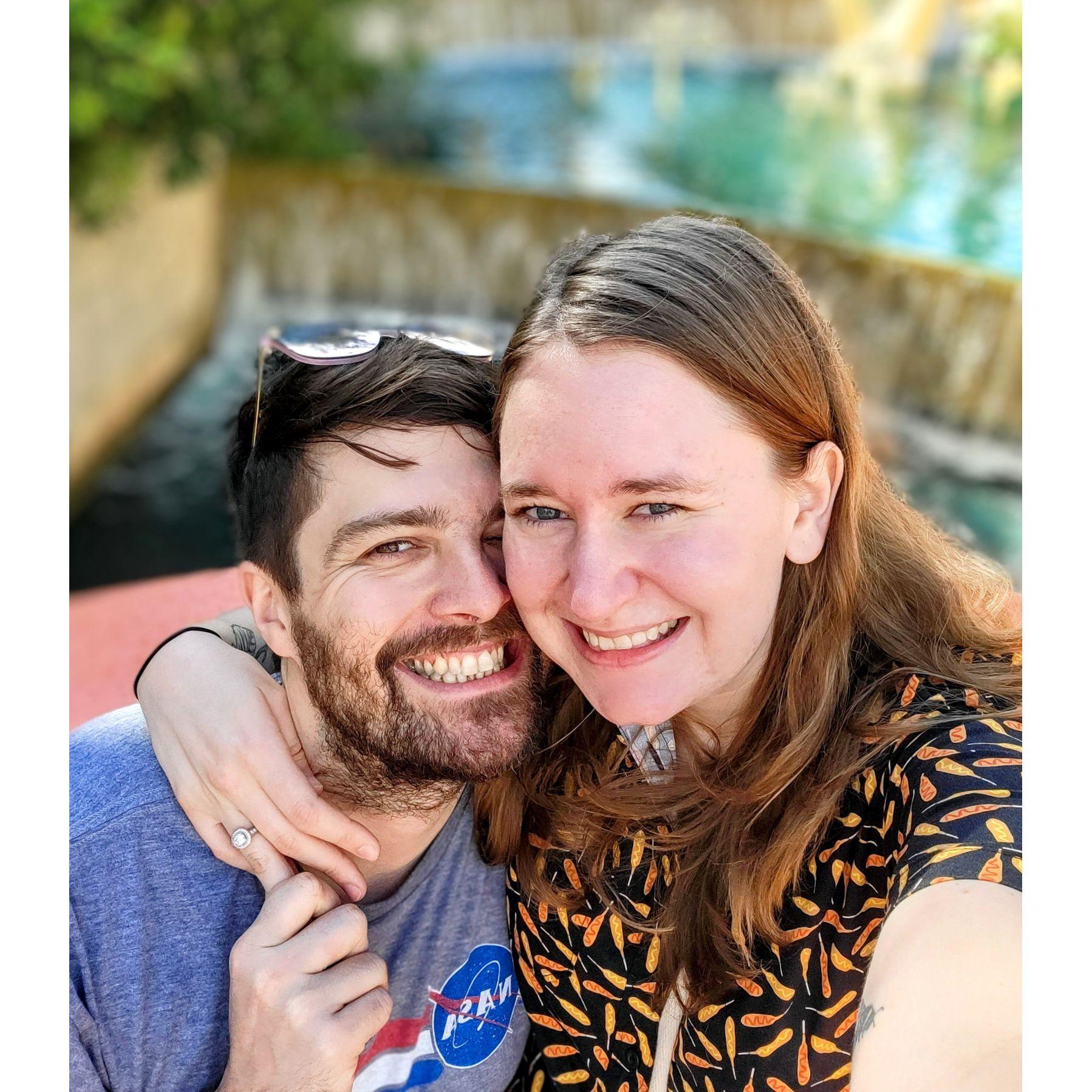 Engagement trip to Universal Studios!