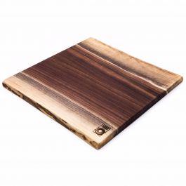 Andrew Pearce Black Walnut Wood Double Live Edge Board