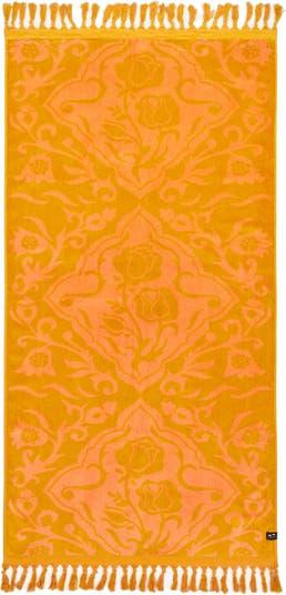 Rosie Tassel Trim Cotton Beach Towel