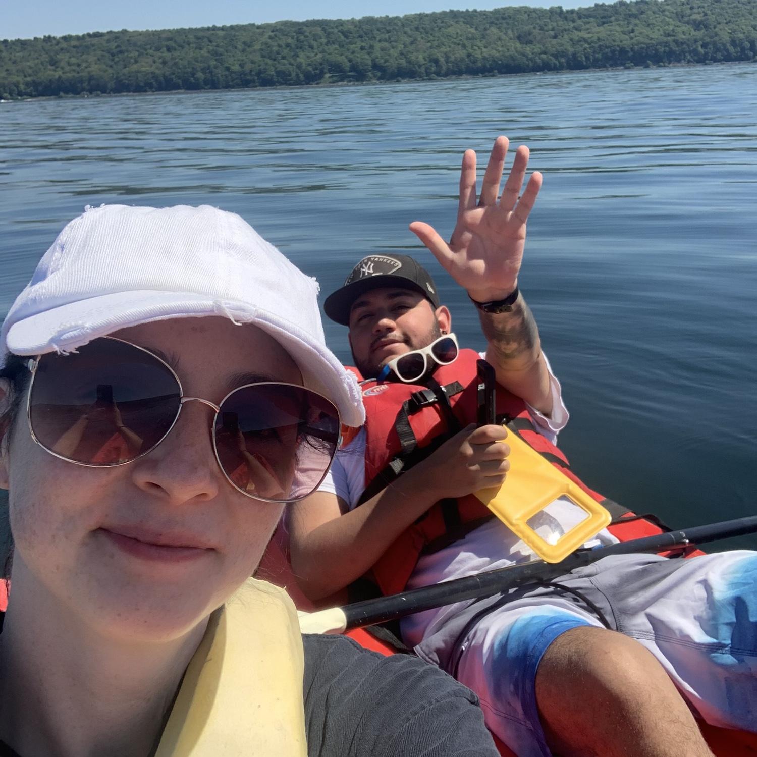 Kayaking on the Finger Lakes
