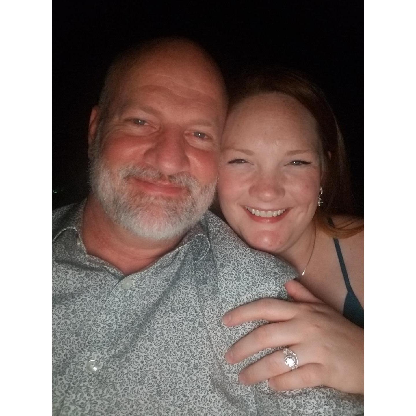 The day we both said yes! July 17, 2019