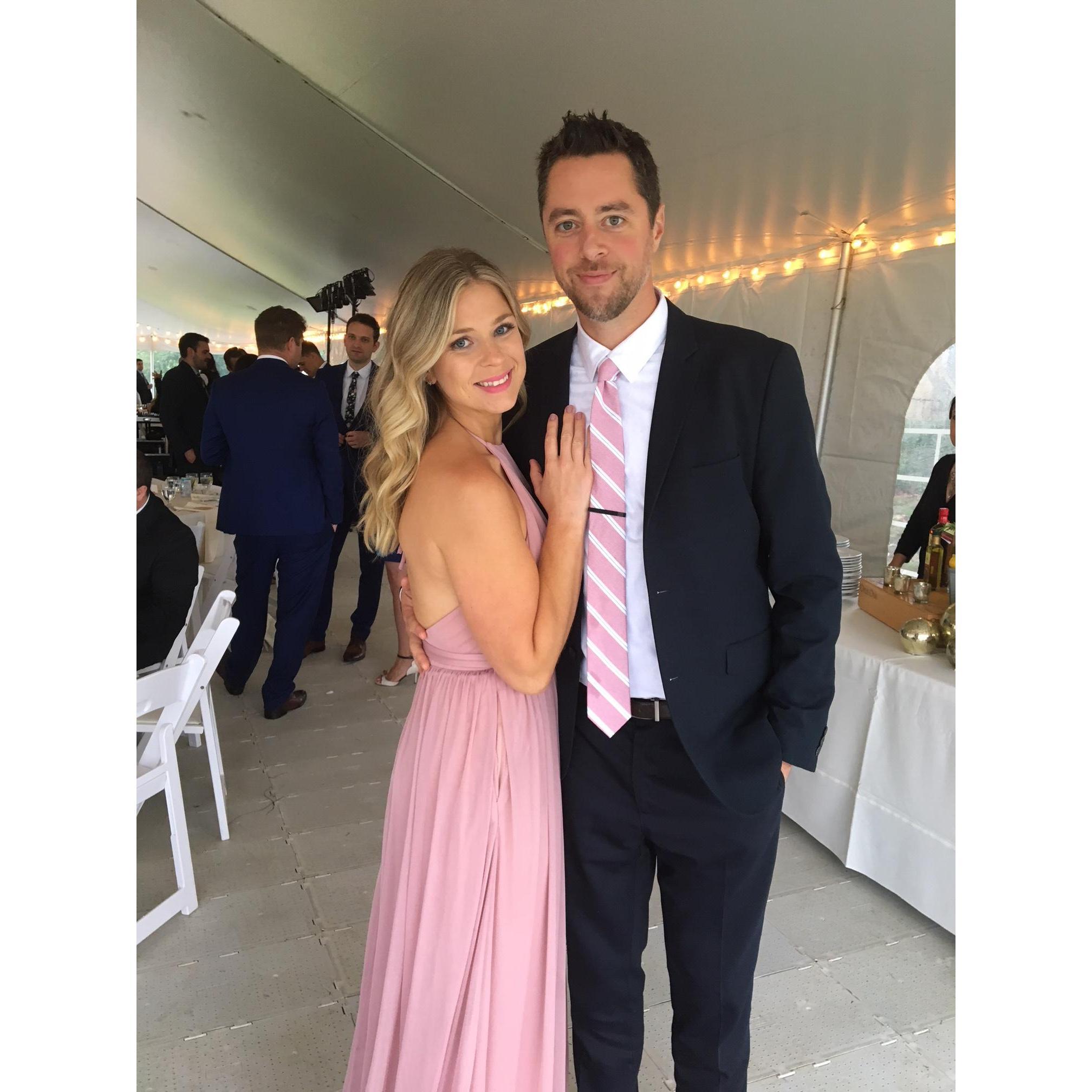 Sarah and Pat's wedding, Maryland 2018.