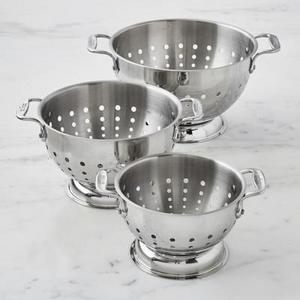 All-Clad Stainless-Steel Colanders- 5 qt