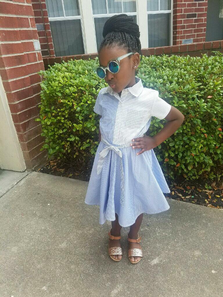 Our flower girl is such a DIVA!!! 😘