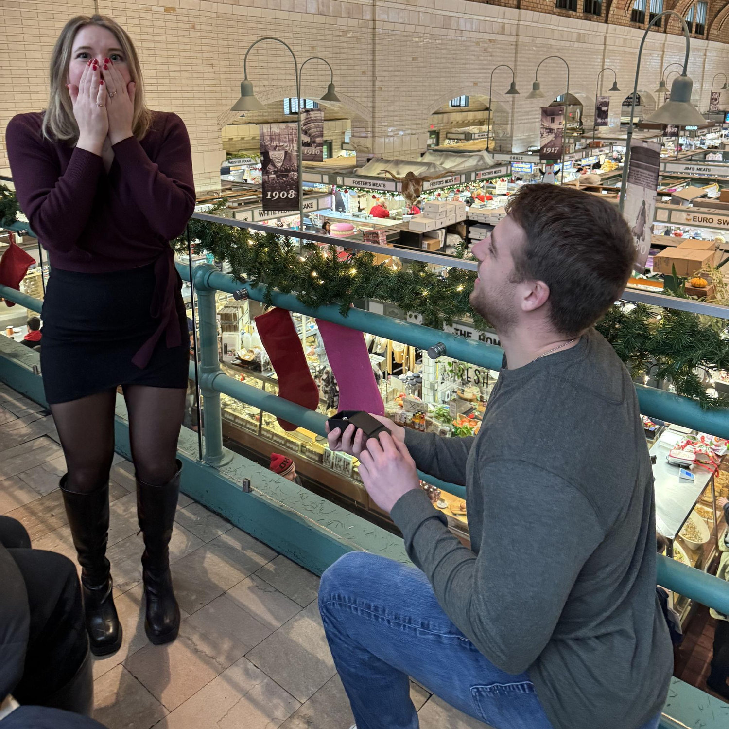 When he proposed!