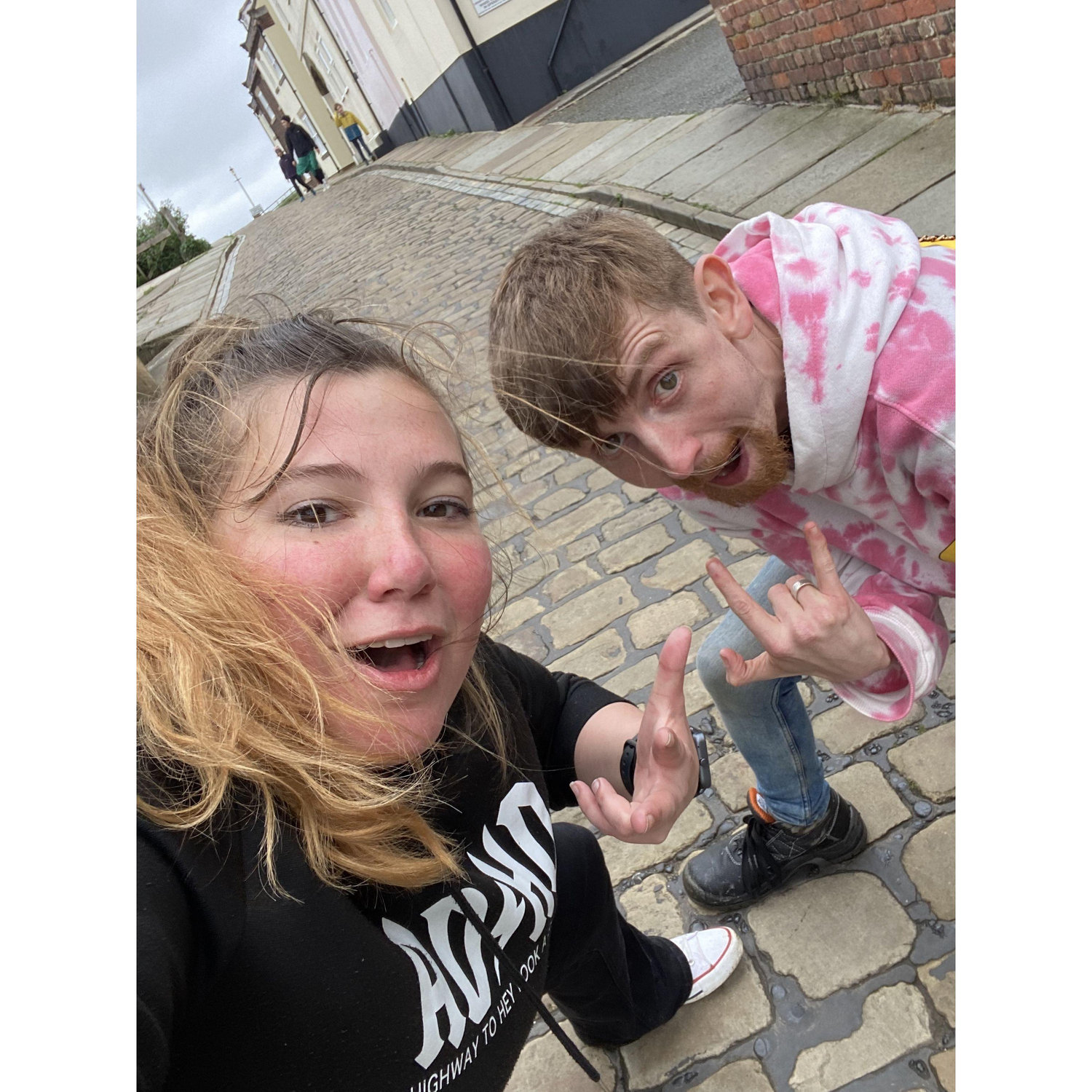 Creating an album on the streets of Whitby, rapping about Dracula