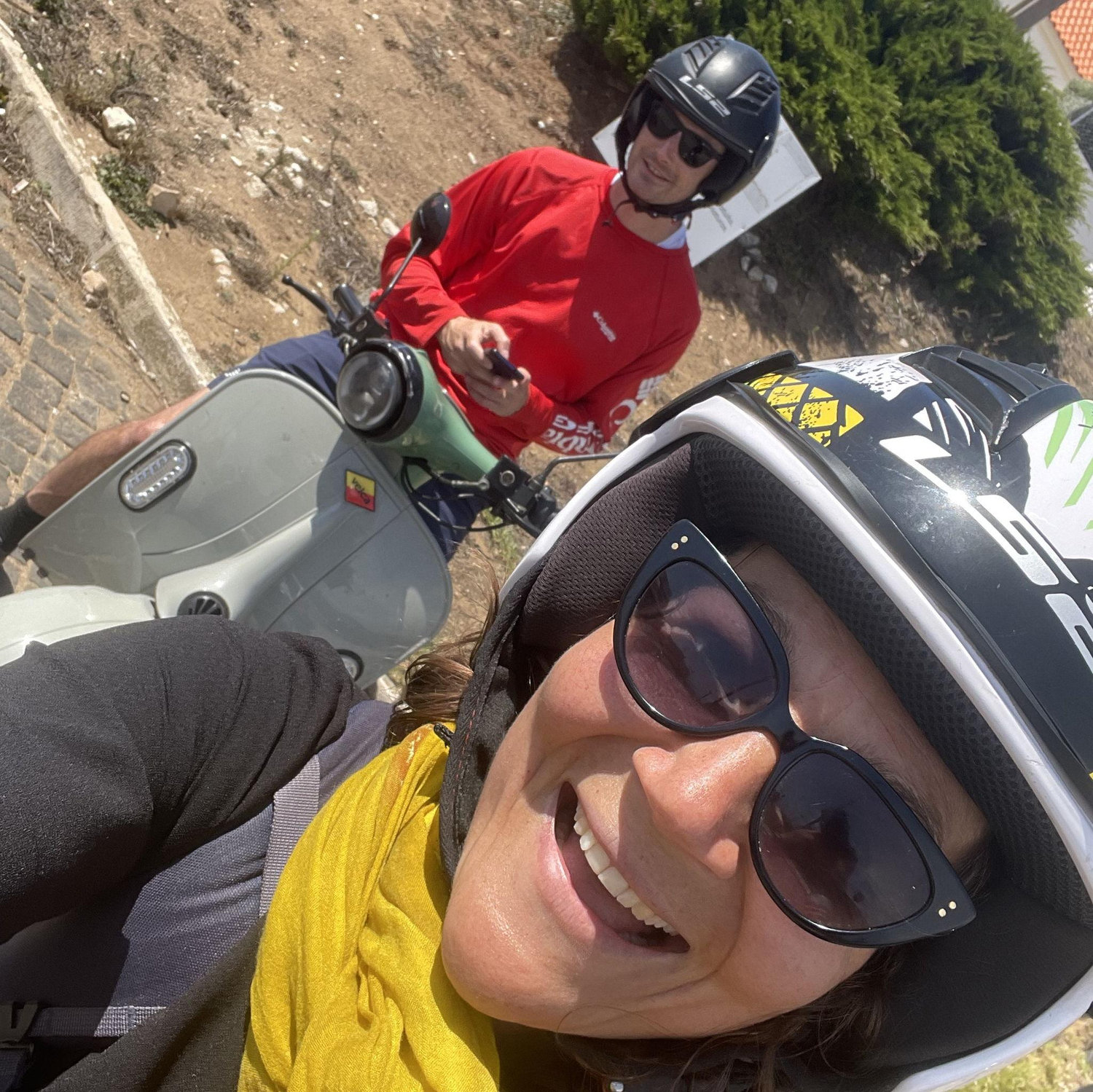 Our first international trip to Portugal just 6 weeks after we first met.