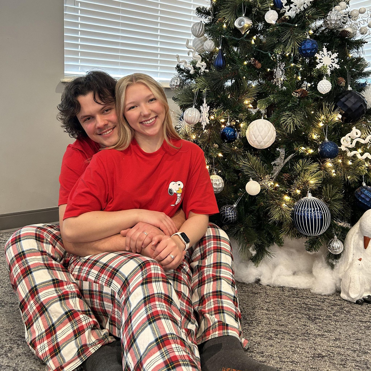our one and only christmas as fiances