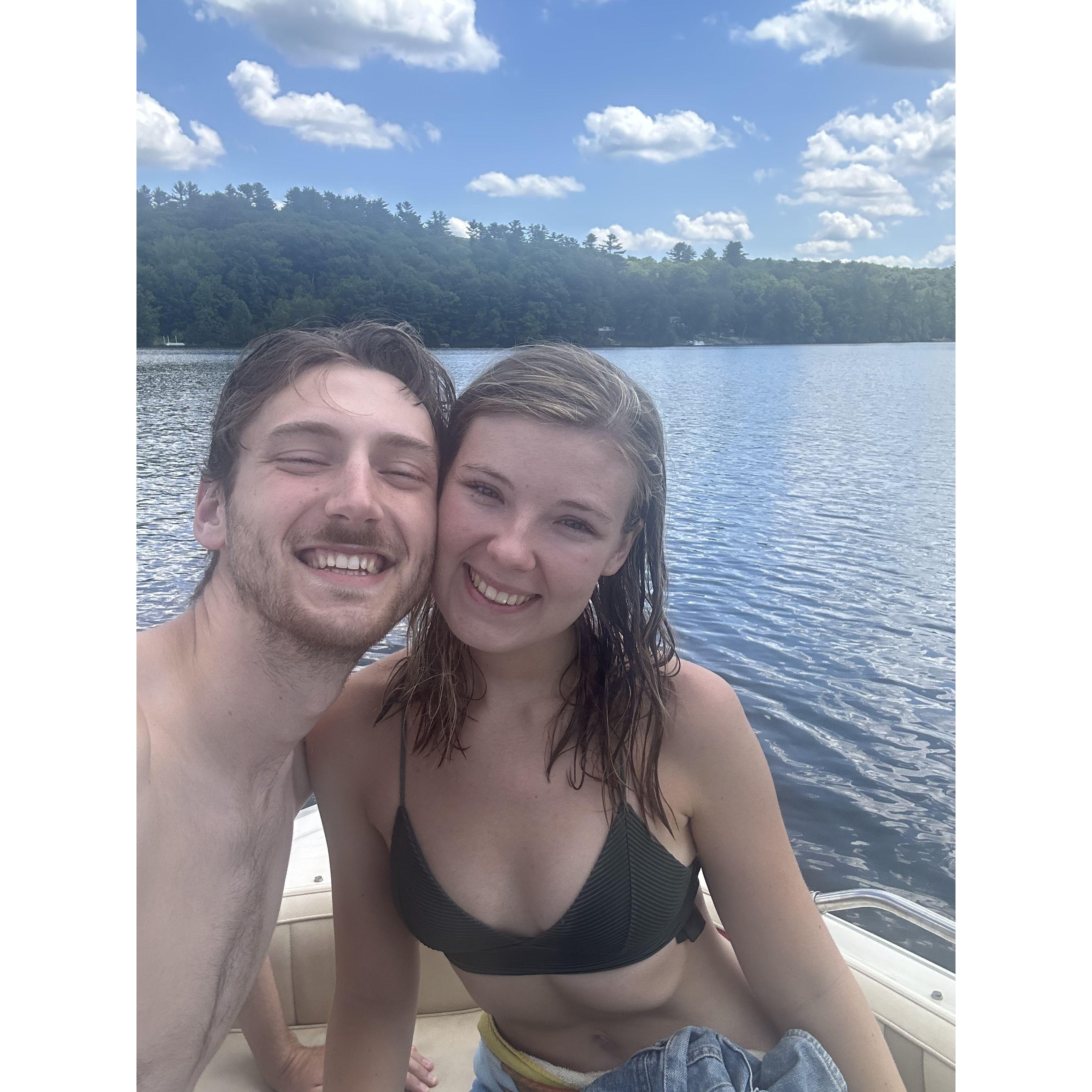 Summer in Maine on the boat!