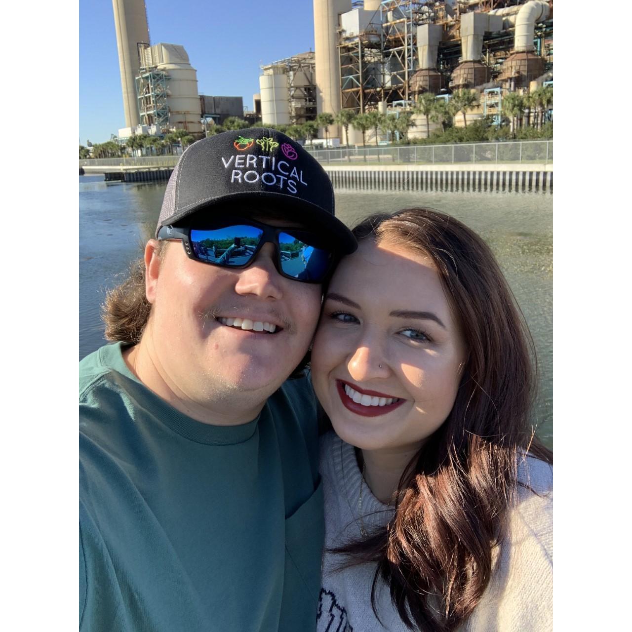 Annual trip to see the manatees at Apollo Beach, Florida. Christmas 2021