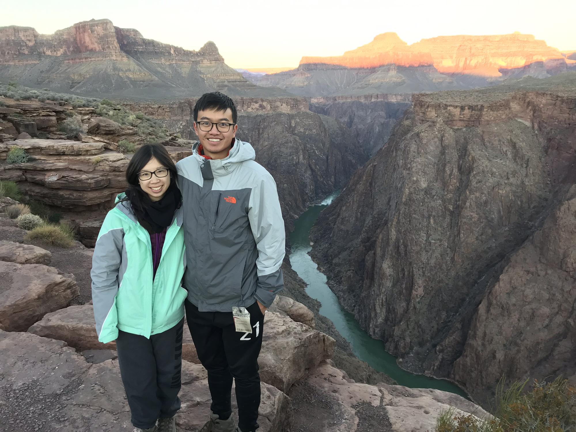 hike down to the bottom of the grand canyon