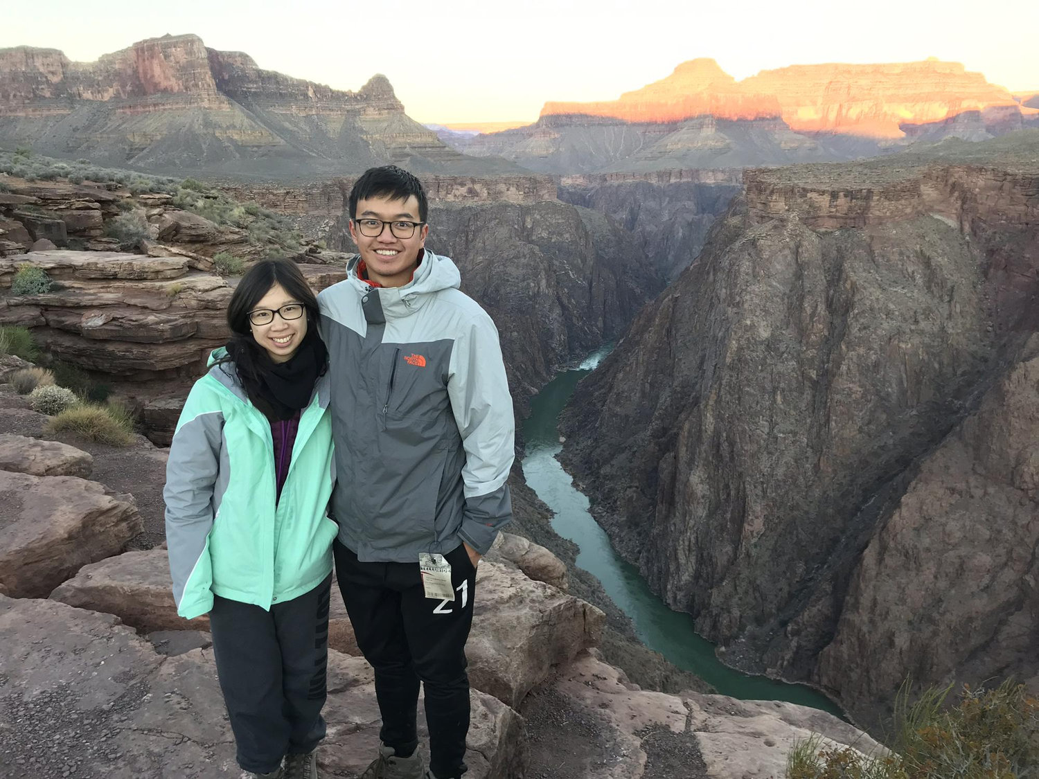 hike down to the bottom of the grand canyon
