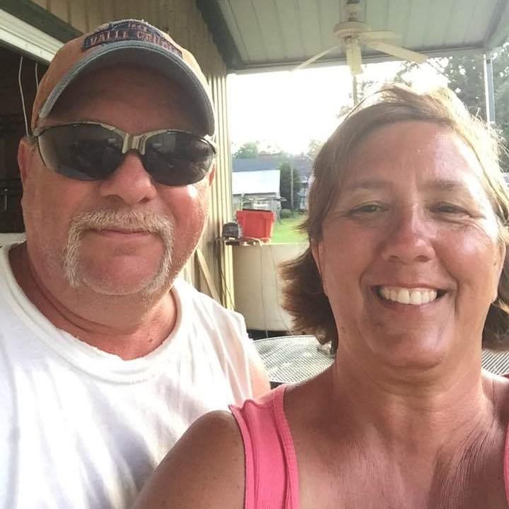 Brides Family Donna and her Husband Cristy Horton