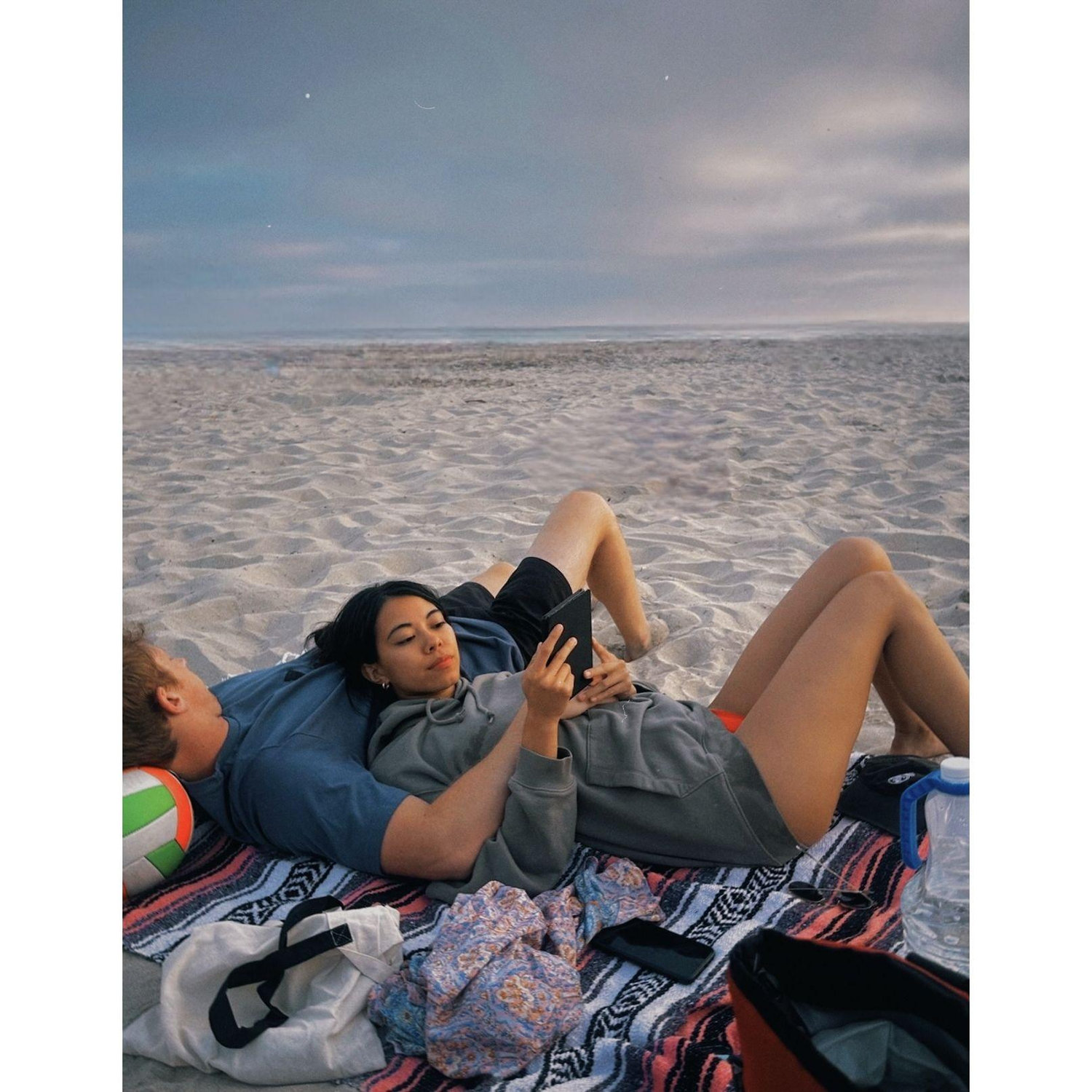 Us at the beach in San Diego