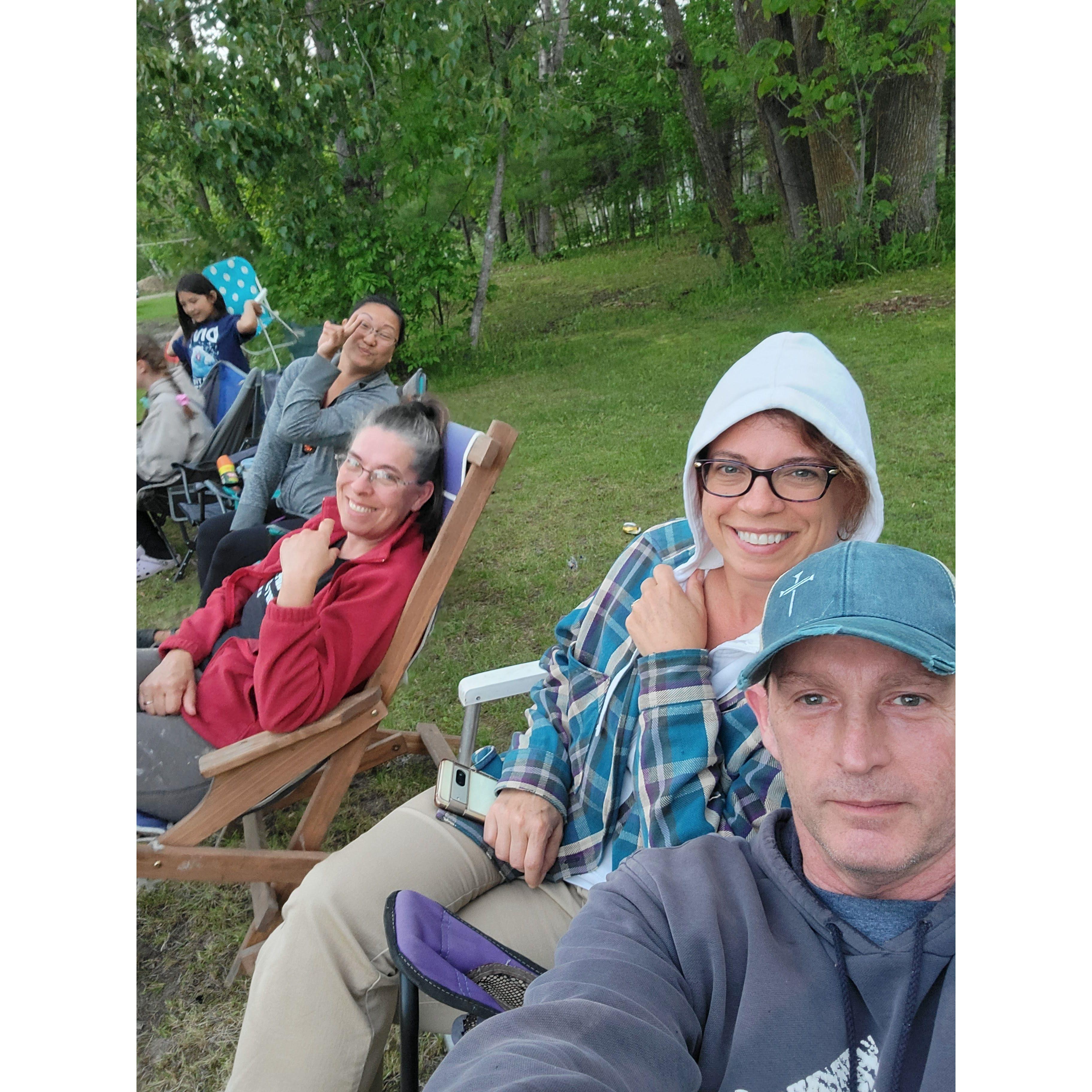 June 1, 2024. Jim, you are a brave man. You met a huge portion of Pam's family all at once. Deer River, MN.