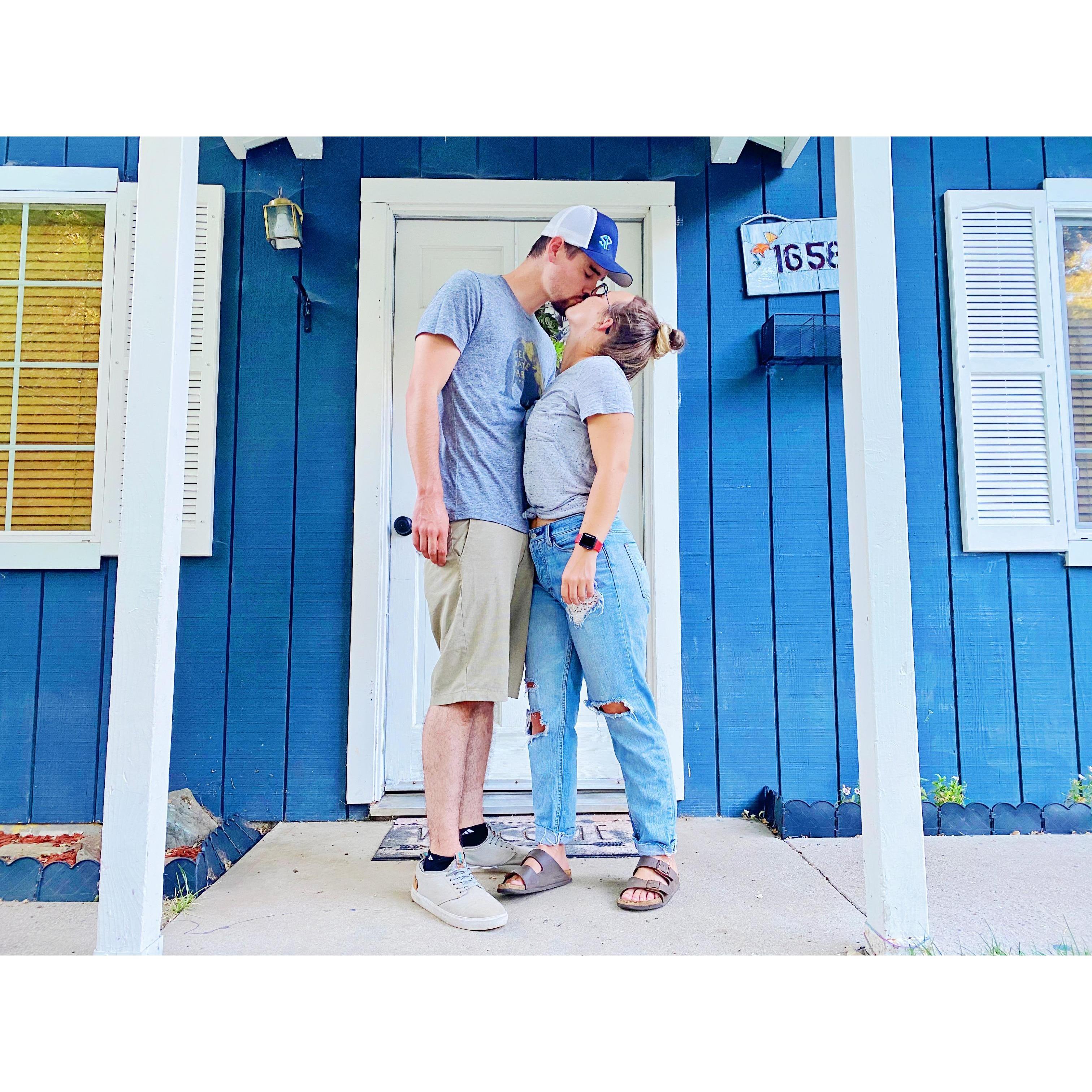 Our first home together