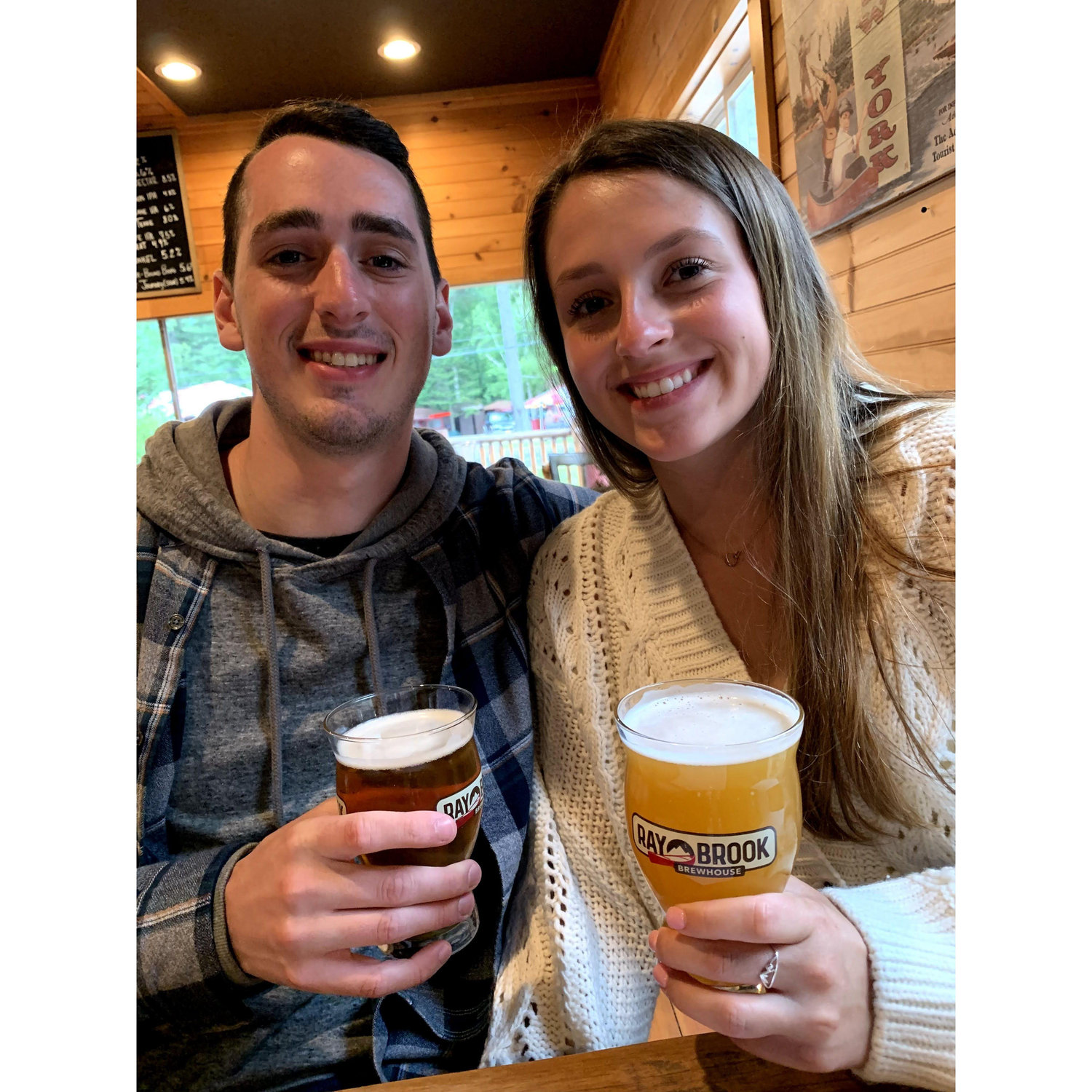 Christian's first Adirondack vacation with Lindsey's family!