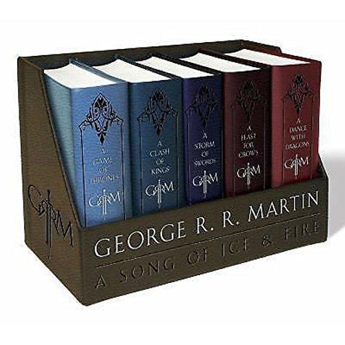 NaNa New George R. R. Martins a Game of Thrones Leather-Cloth Boxed Set (Song of Ice.. by TrustyTrade