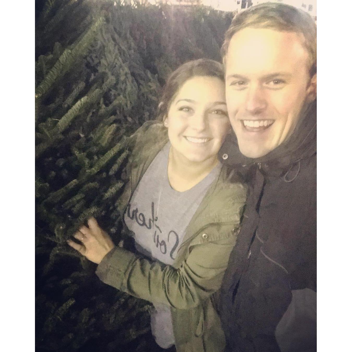 Our first christmas tree!