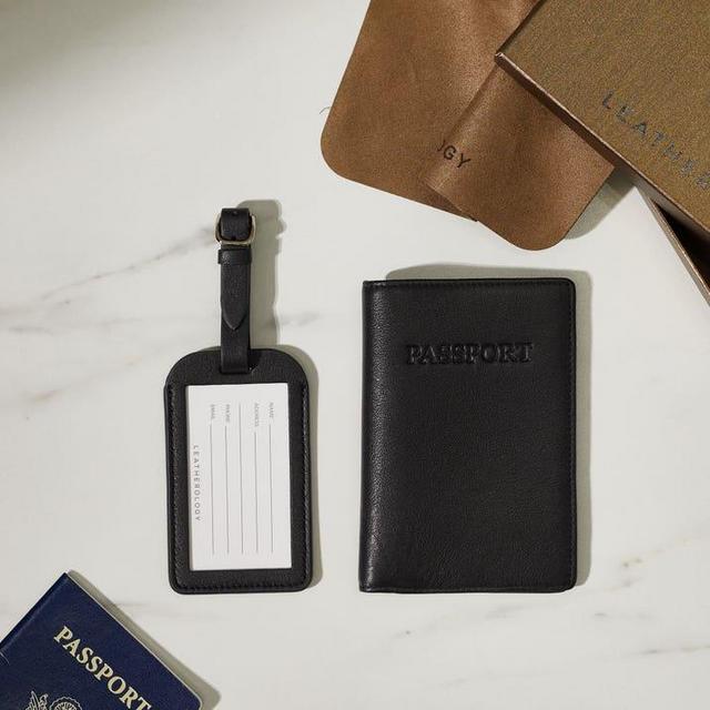 Passport Cover + Luggage Tag Set