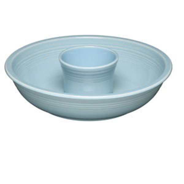 2-Piece Chip and Dip Set 12 7/8 Inch In Color Sky