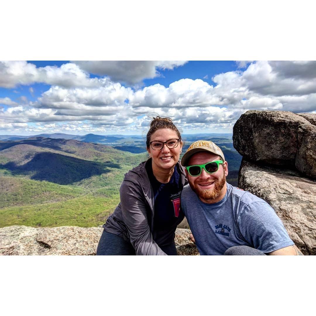 Old Rag Hike, Shenandoah National Park. April 2019