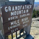 Mile High Swinging Bridge/Grandfather Mountain