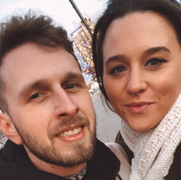 First Christmas season together in Charlotte, December 2022
