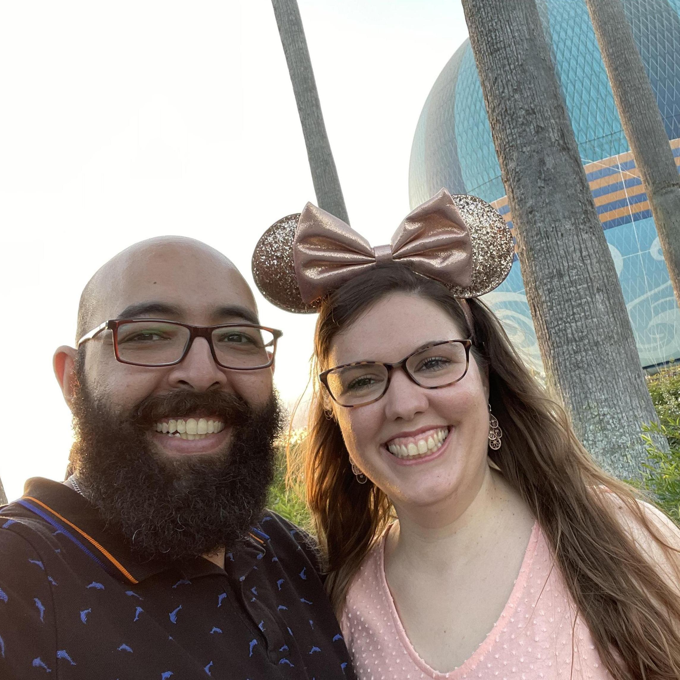 First time for both of us to go to Disney World!