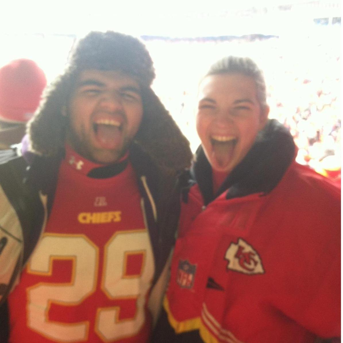 My first Chiefs game!