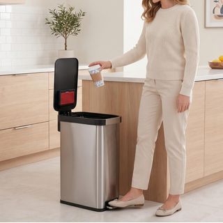 SoftStep® EXP Elongated Step Pedal Kitchen Trash Can