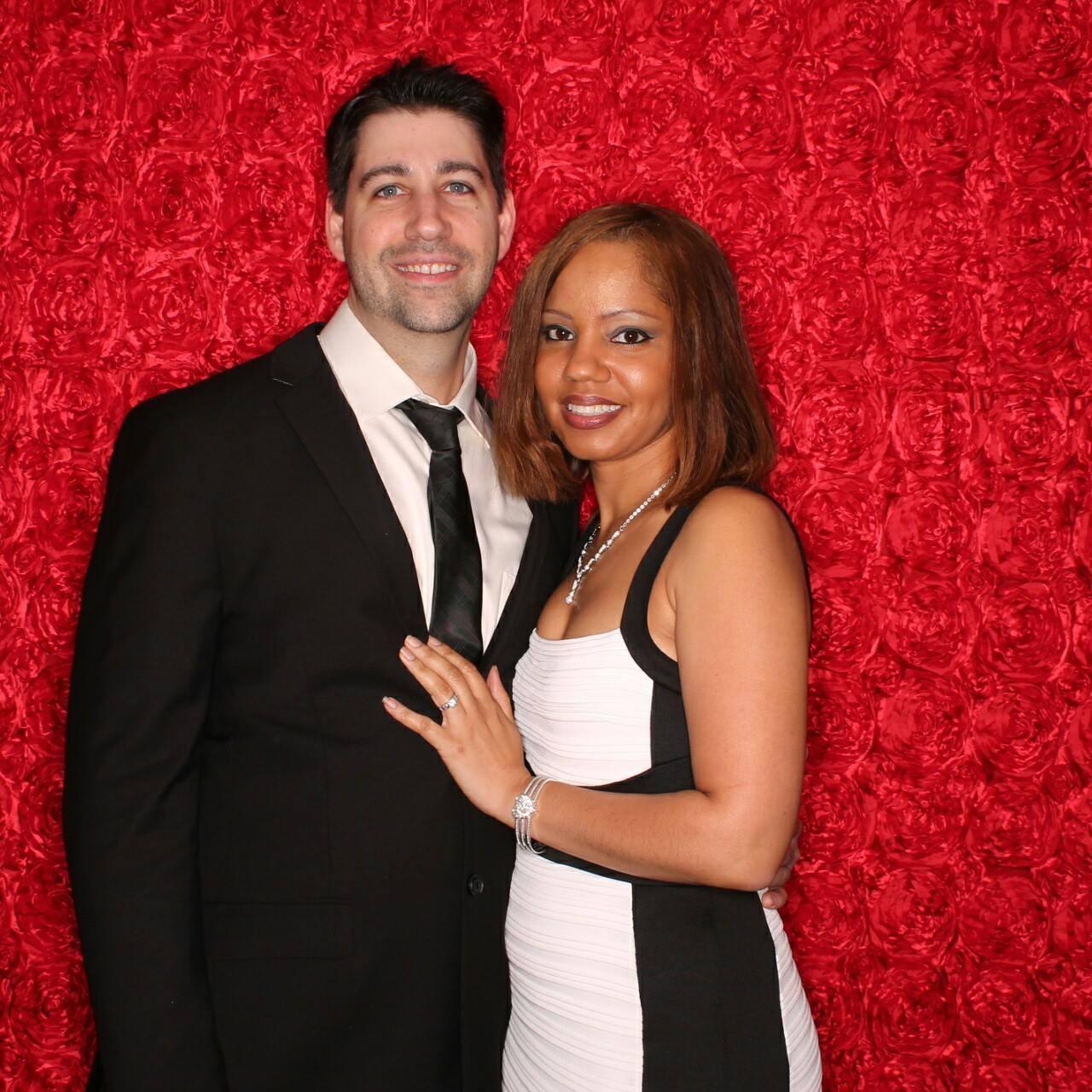First company Christmas party...2014. We clean up nicely...