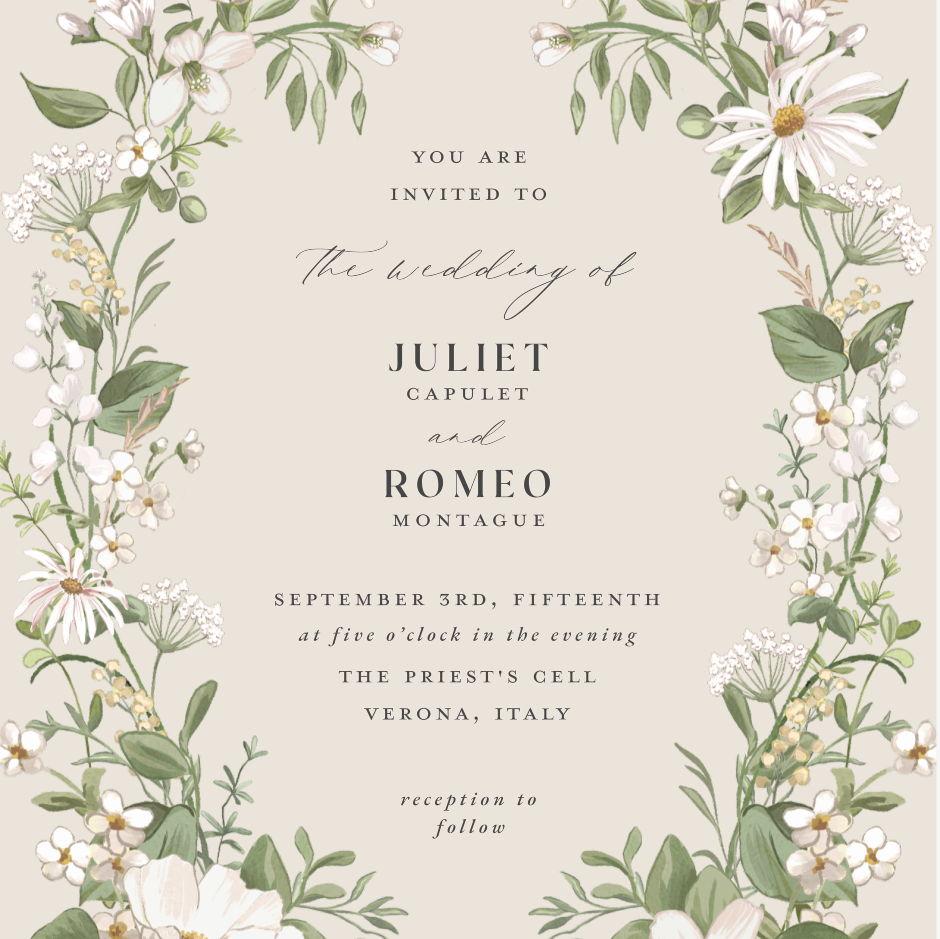 Our invitation
