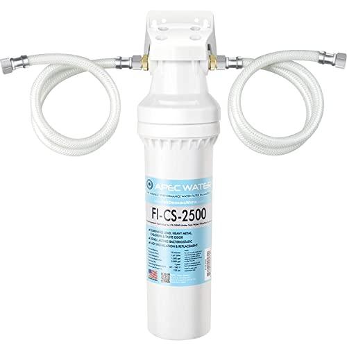 APEC Water Systems CS-2500 Ultra High Capacity Undersink Water Filtration System Premium Quality US Made Filter
