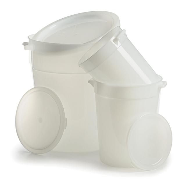 Assorted Storage Buckets - Set of 3