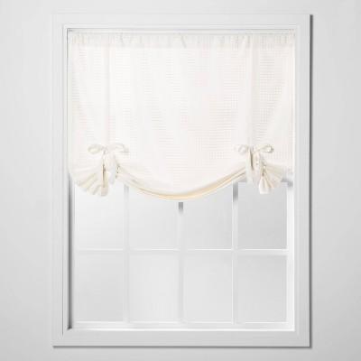 42&#34;x63&#34; Honeycomb Light Filtering Balloon Window Shade White - Threshold&#8482;