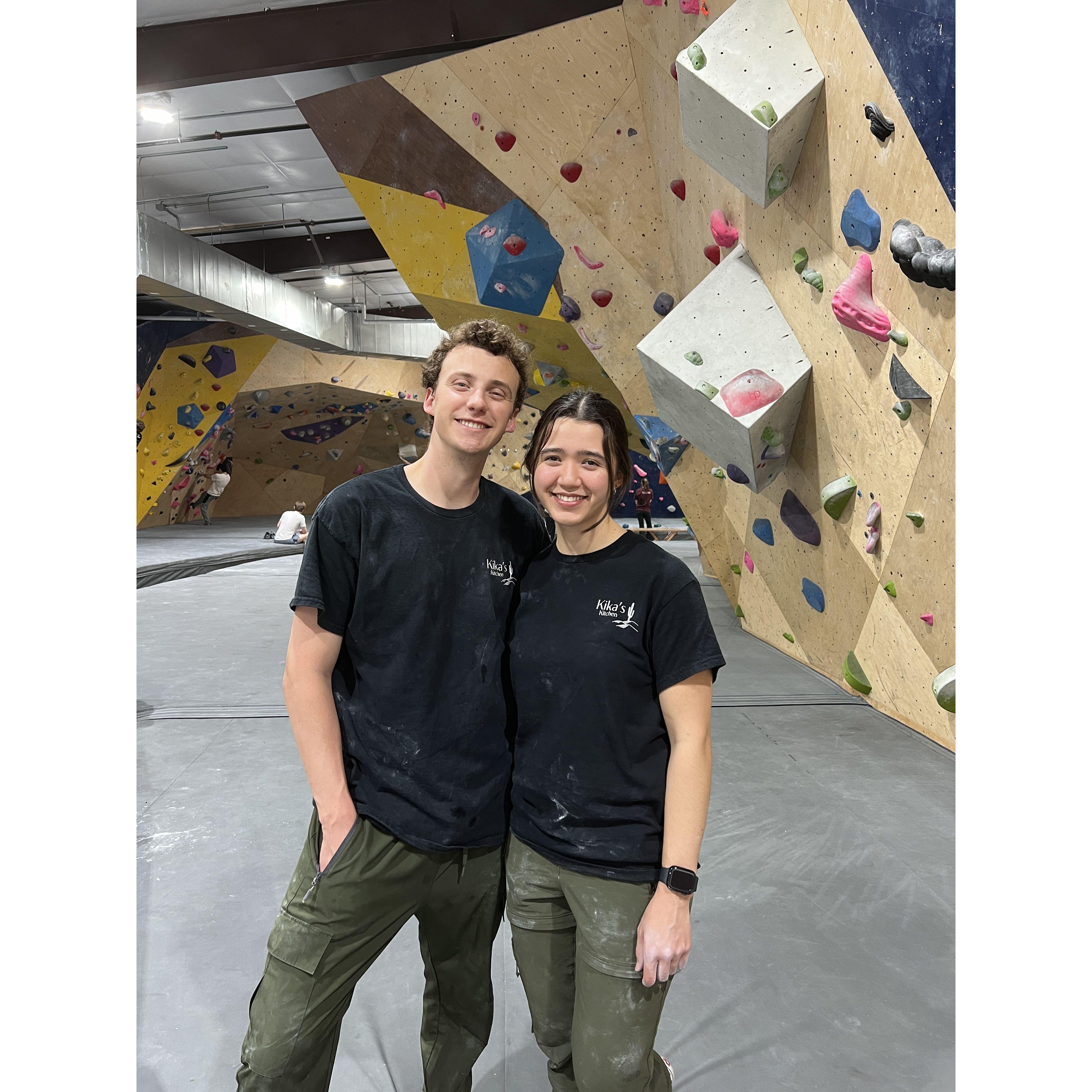 Our favorite pastime together :)