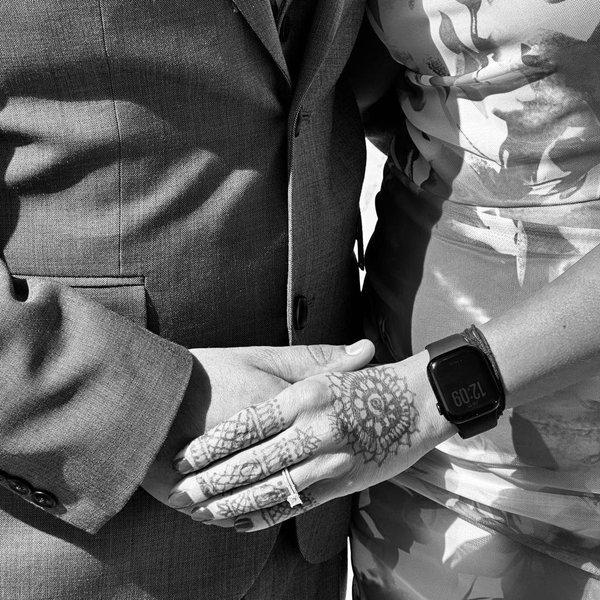 Hand-Delivered to Bride & Groom