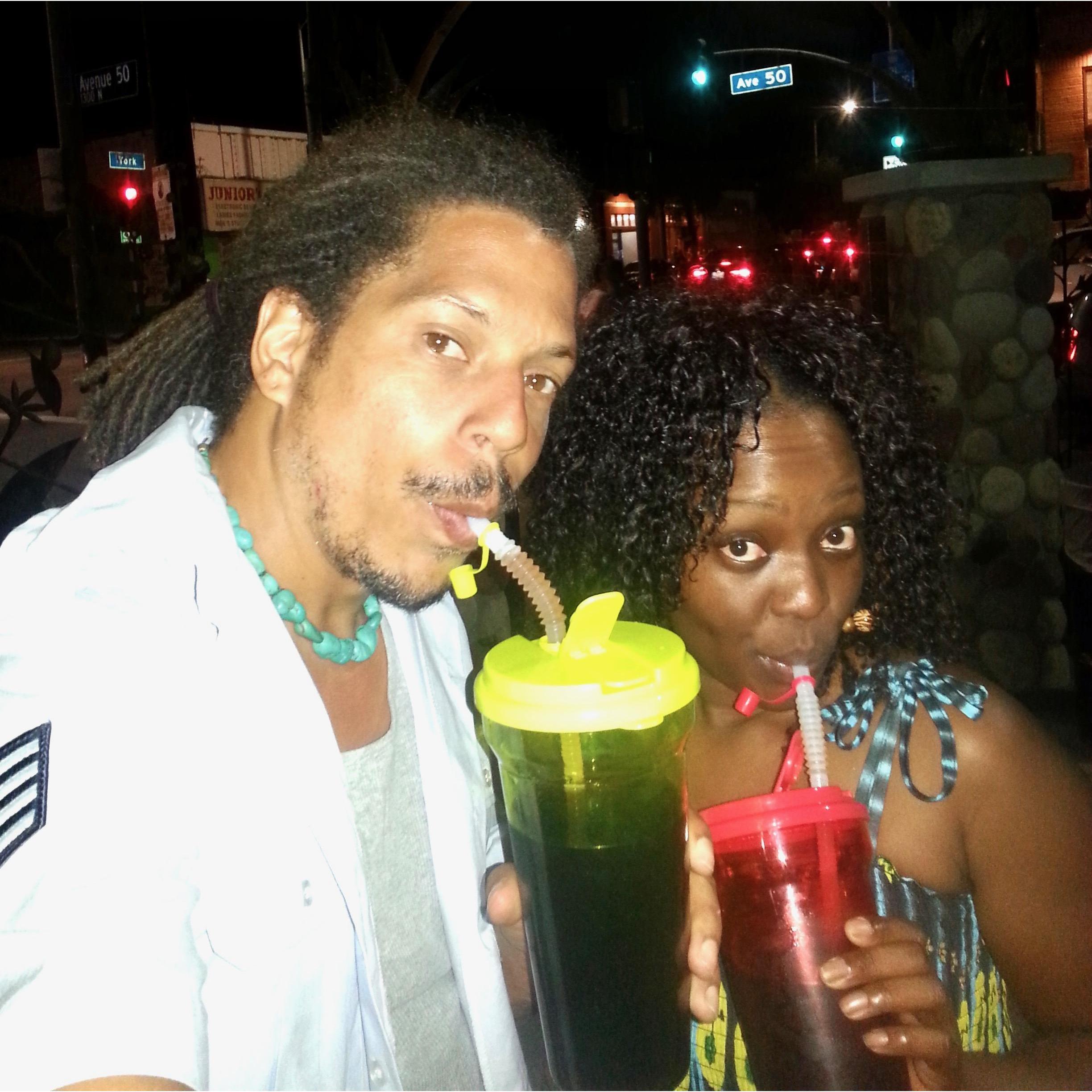 Art Walk York Blvd cruisin sippin & walkin.