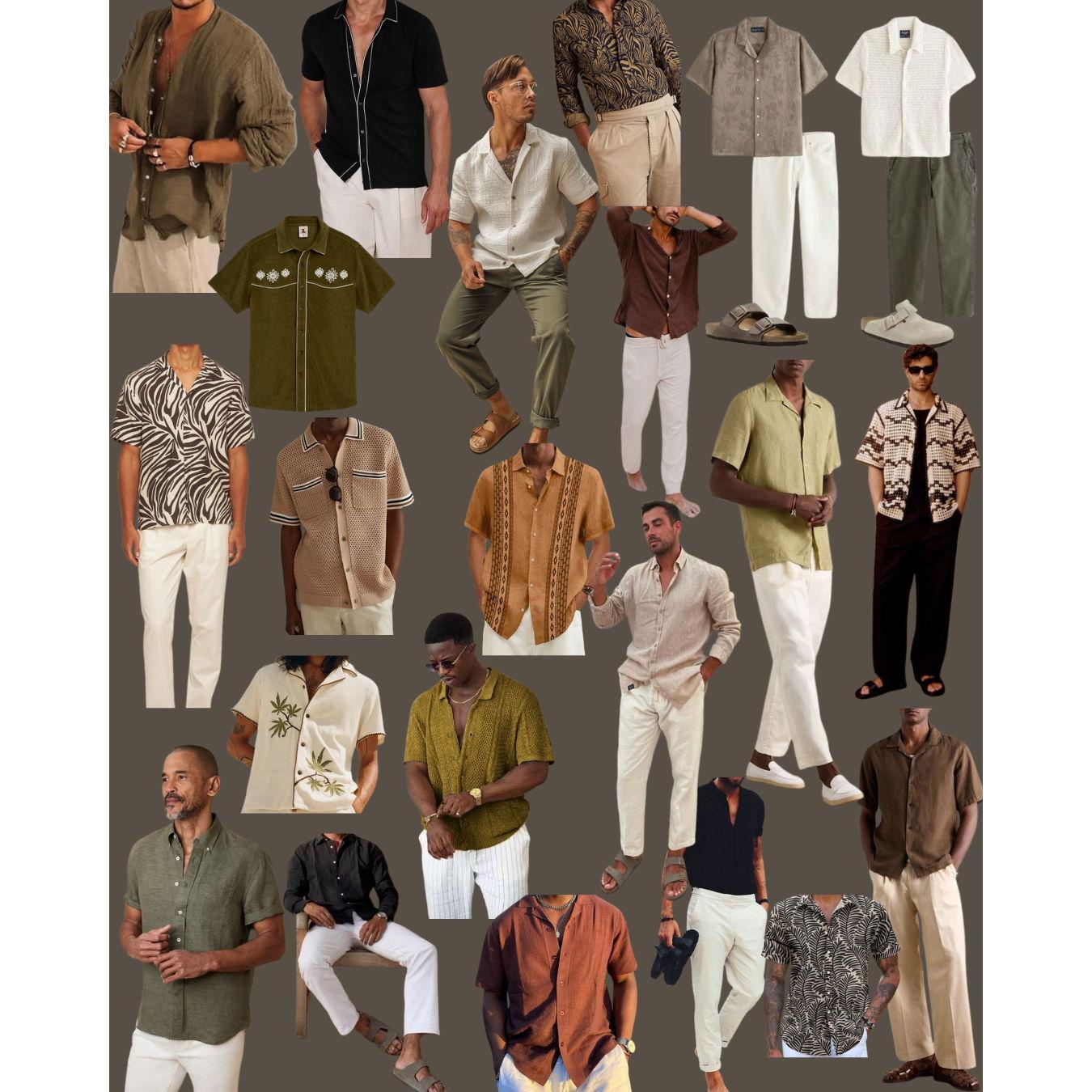 MEN REHEARSAL/WELCOME PARTY MOODBOARD