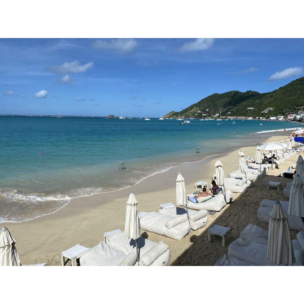 Lunch view from Grand Case