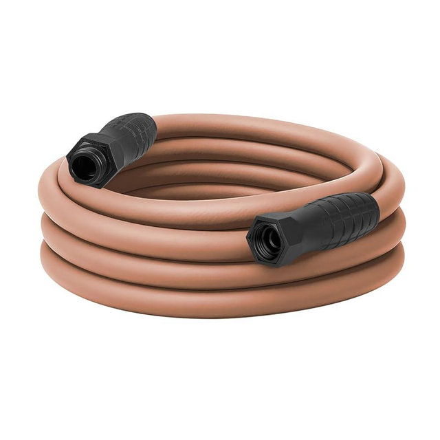 Flexzilla Colors SwivelGrip Garden Hose 5/8 in. x 25 ft., Lightweight All-Weather Water Hose, Durable and Flexible, Leak-Free Connections, Red Clay