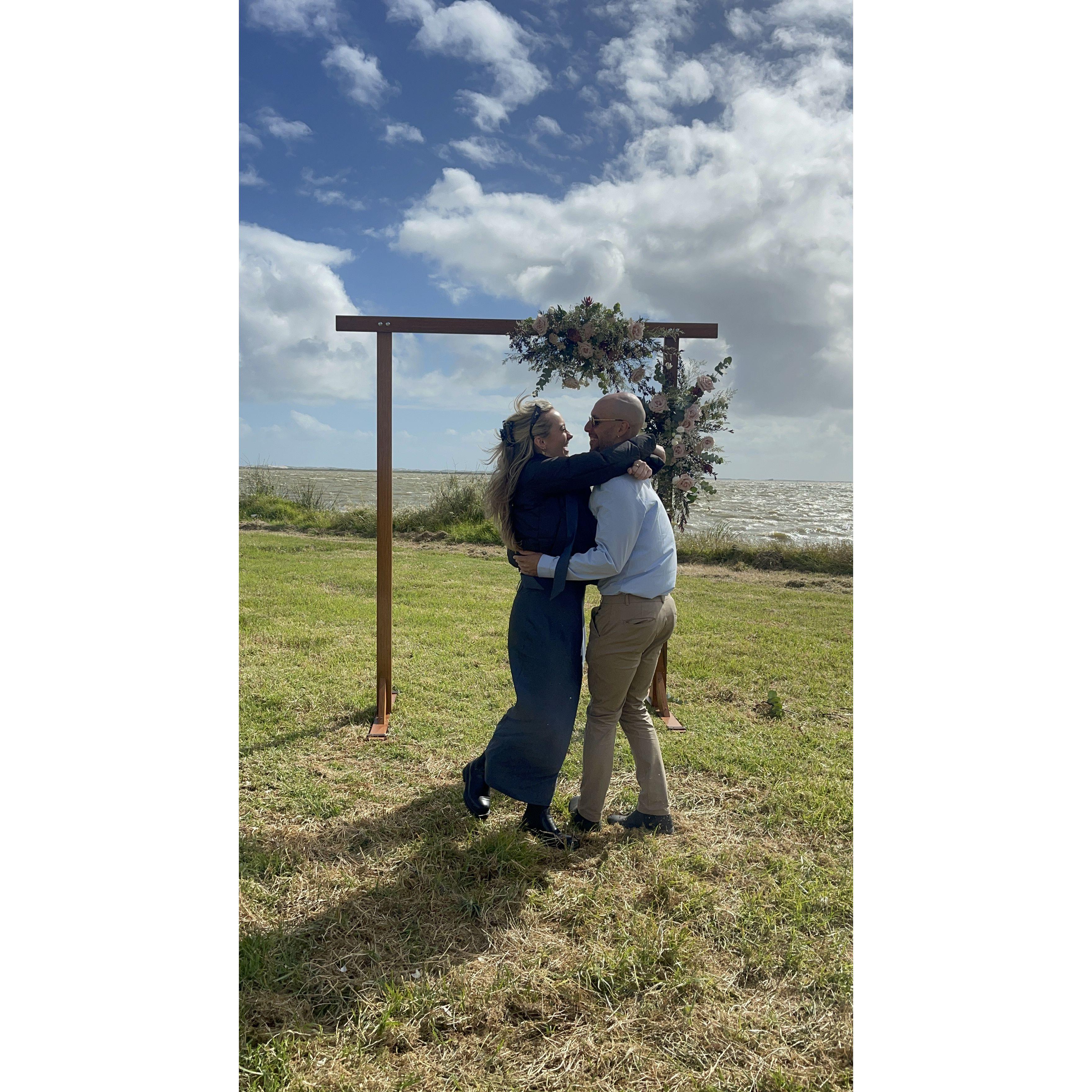 Chloe and Declan's wedding