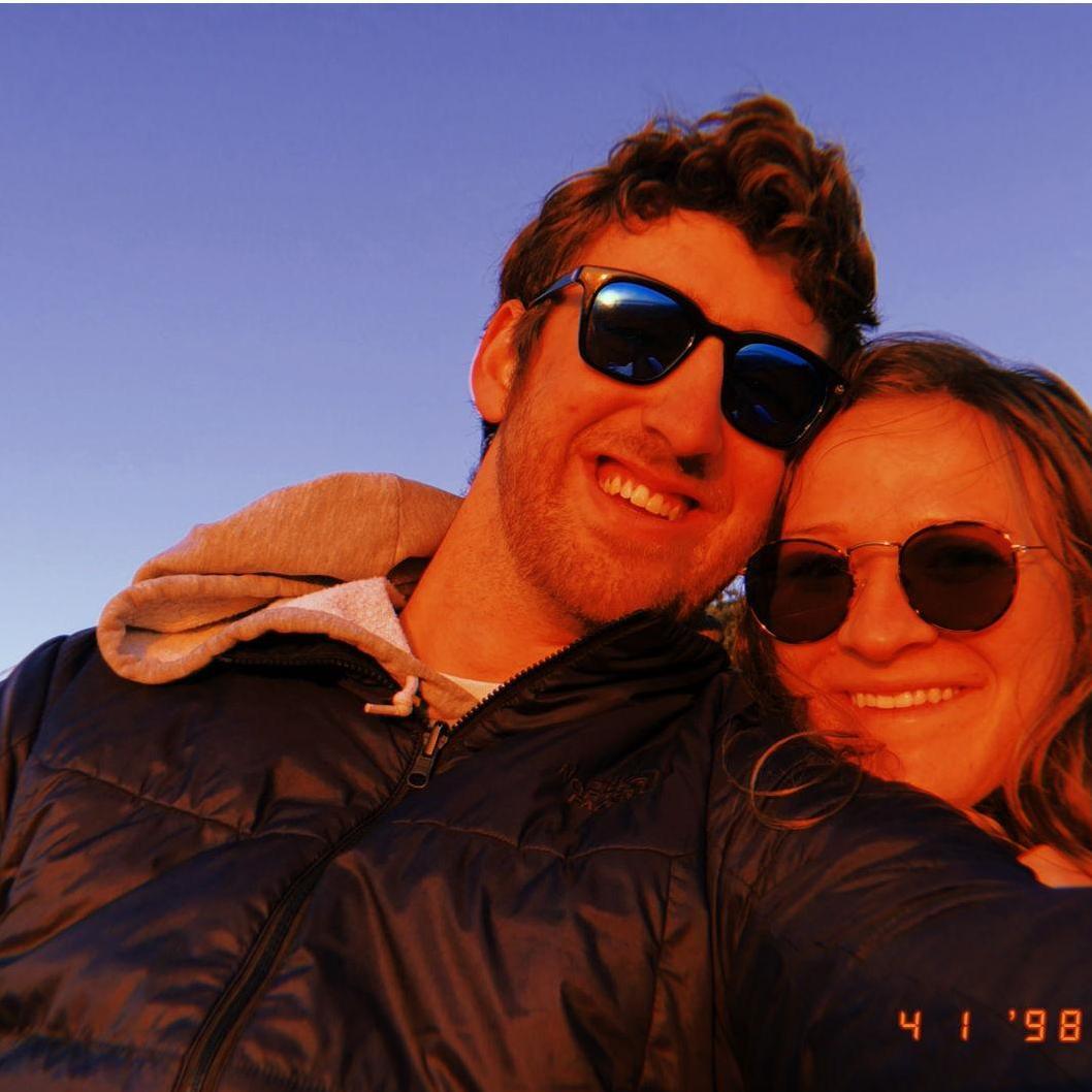 April 1, 2020: Twin Peaks sunrise on Emma's SF trip to "retrieve her CPA books"